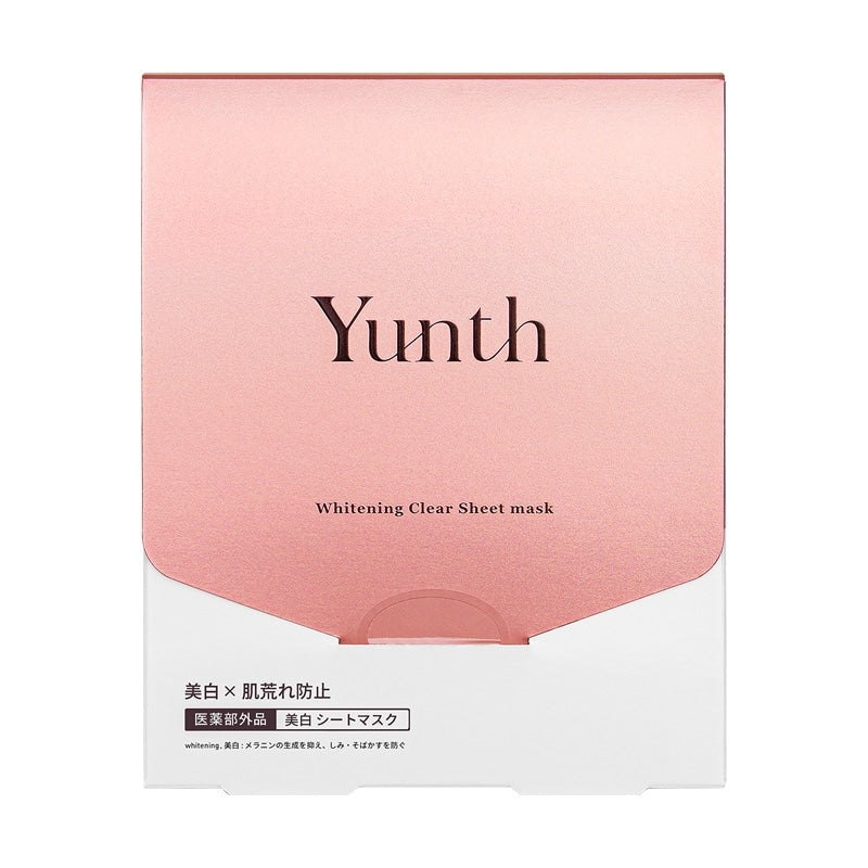 日本Yunth韻絲密集亮白修護面膜商品圖