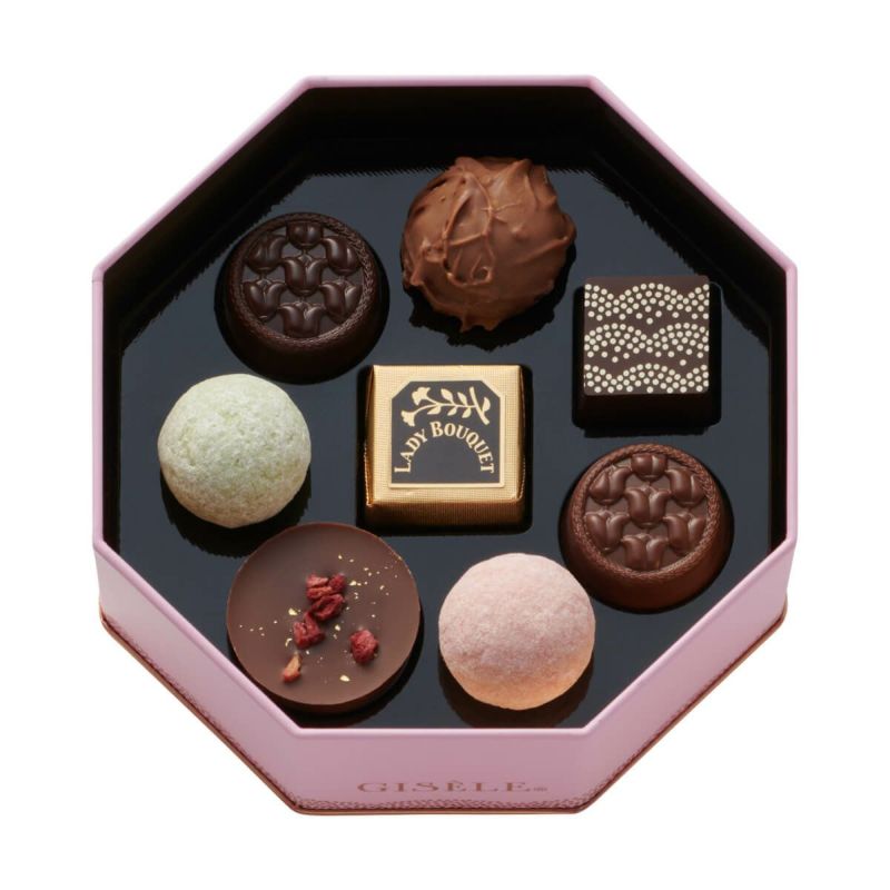 🌹【Morozoff 花束巧克力禮盒】Coffret Fleur 日本浪漫系野玫瑰造型巧克力|情人節必收花系甜點