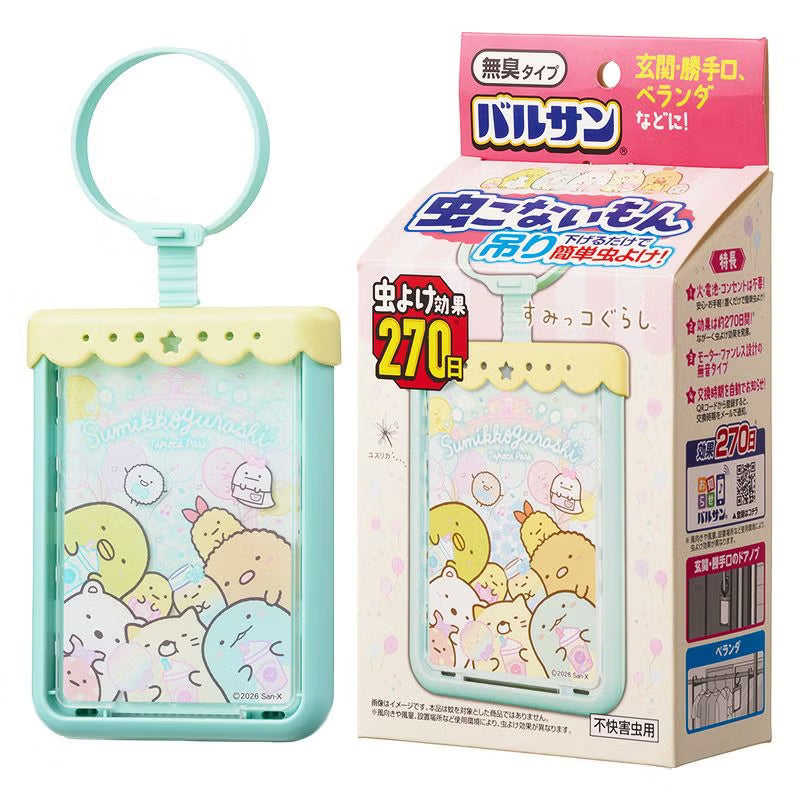 🐻 日本巴爾桑バルサン × 角落小夥伴 防蚊擺放/吊掛式|270天長效驅蟲