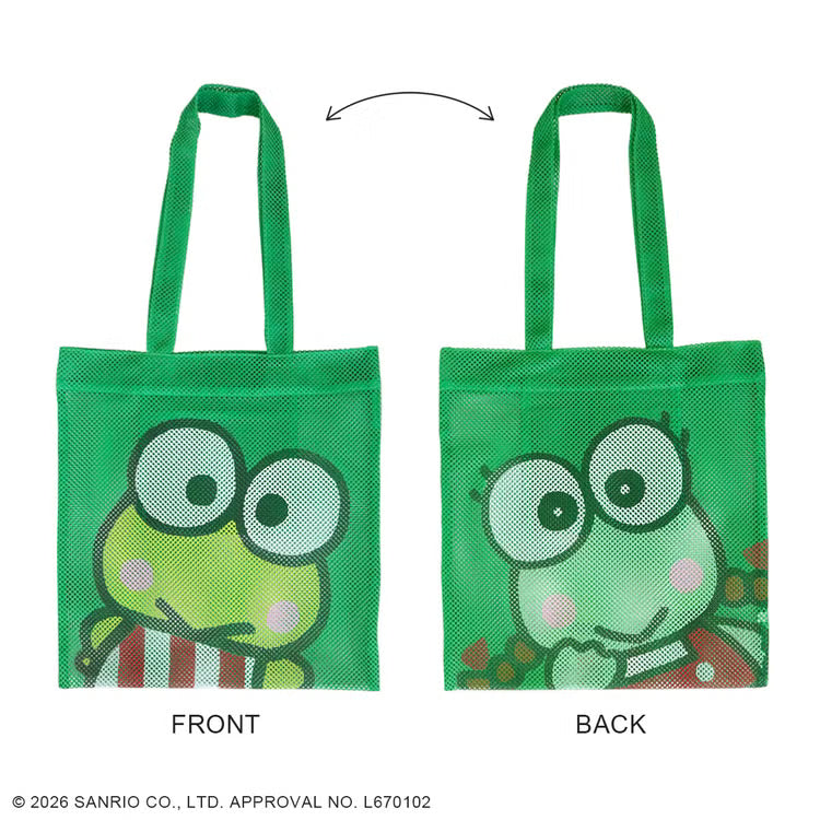 👜 CoWRAP × Sanrio 聯名網眼托特包|雙面設計・夏日必備時尚單品