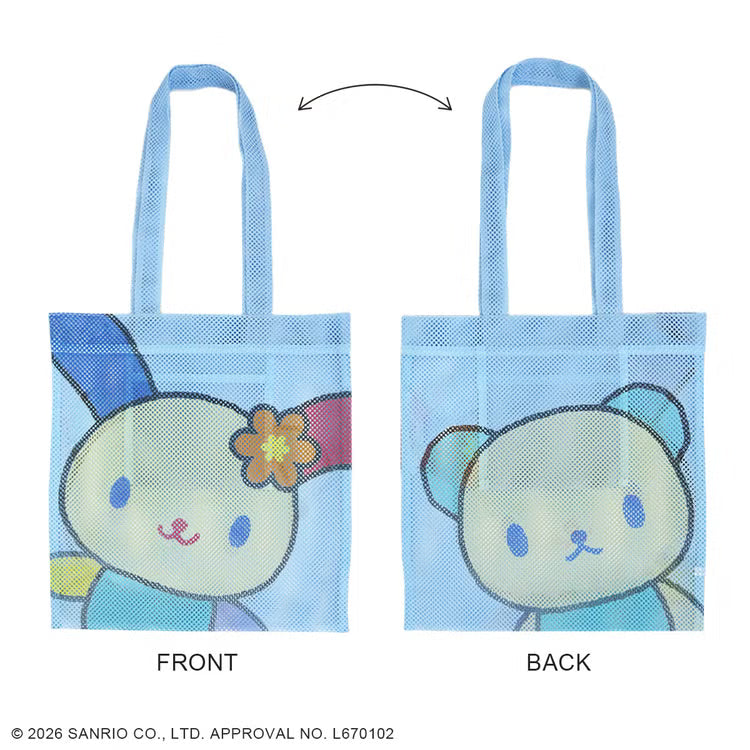 👜 CoWRAP × Sanrio 聯名網眼托特包|雙面設計・夏日必備時尚單品