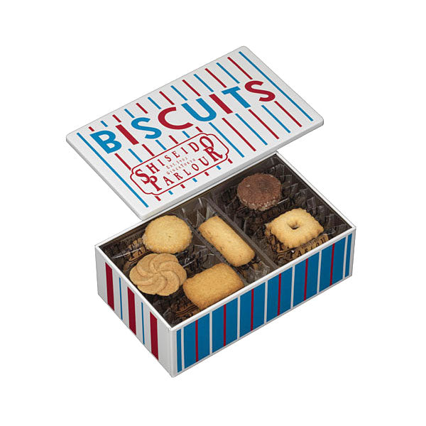 資生堂Parlour 銀座法式奇福餅乾 Biscuits|6種口味經典綜合餅乾禮盒