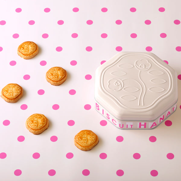 ⭐【資生堂花椿餅乾|經典象牙白限定鐵盒】銀座質感滿分!溫柔系復古餅乾・大人小孩都愛的昭和味道