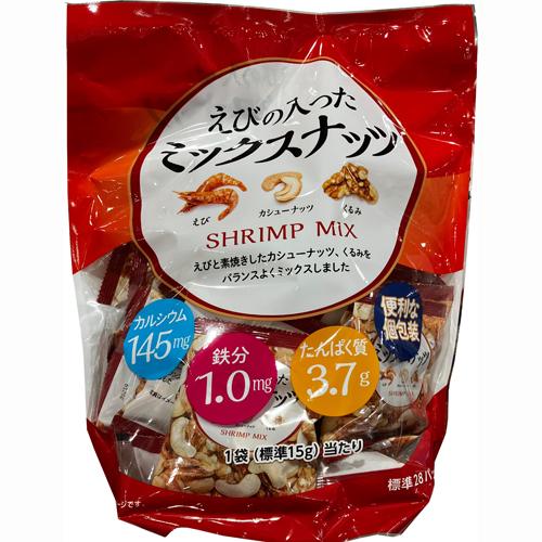【日本好市多】小魚堅果混合包 + 蝦子堅果混合包|各 420g 個別包裝 補鈣補鐵高蛋白 零食下酒菜 日本直送台灣