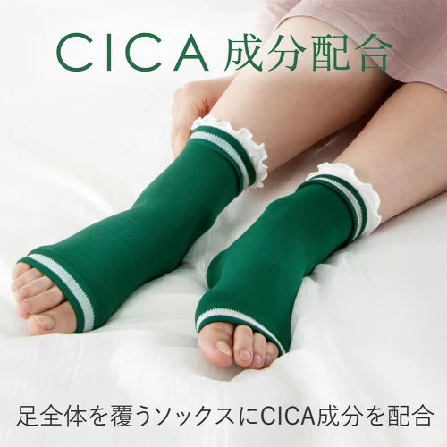 🧦 CICA足跟保濕襪|睡覺也能修護腳後跟✨