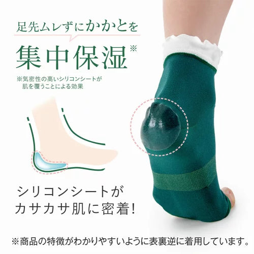 🧦 CICA足跟保濕襪|睡覺也能修護腳後跟✨