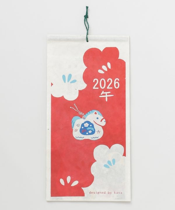 🏮【2025秋冬新作】2026年手工日曆系列|日本KAYA倭物設計|傳統與藝術交織的生活美學