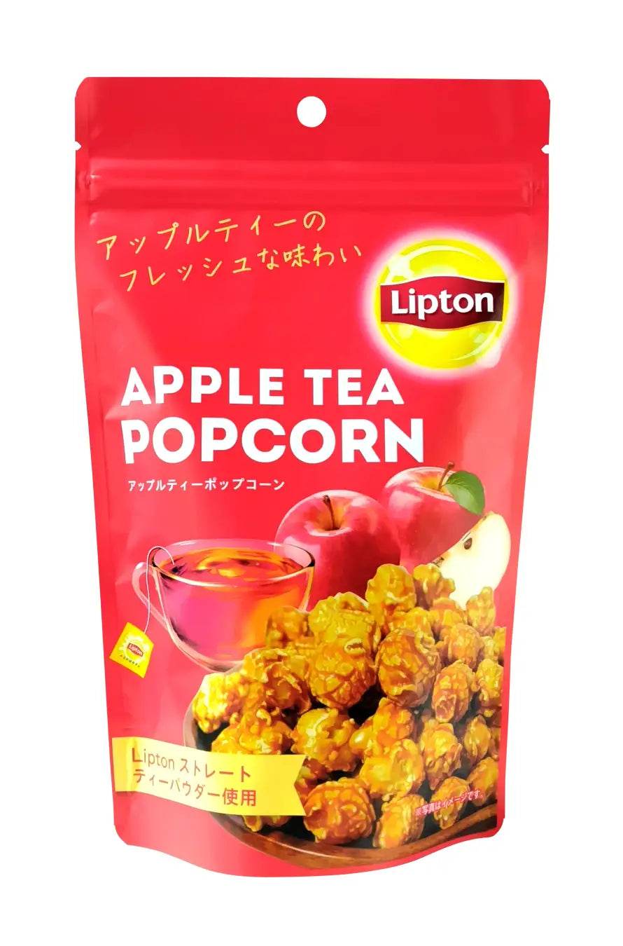 【立頓聯名】紅茶風味爆米花三入組(檸檬紅茶/奶茶/蘋果紅茶)無油熱風爆米花・下午茶點心推薦・立頓紅茶茶粉使用