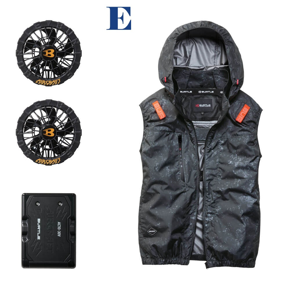 【2026最新款】BURTLE AC2094 空調服背心套組|新型30V電池+7色風扇 UVカット遮熱-8℃ 日本直送台灣