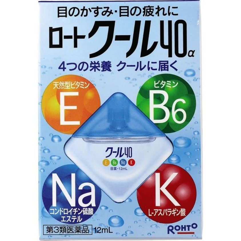 Rohto Vitamin 40α Eye Drops Cooling Type