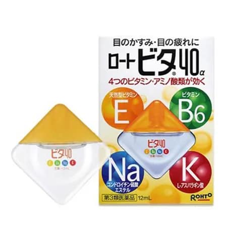 樂敦 維他命40α 眼藥水