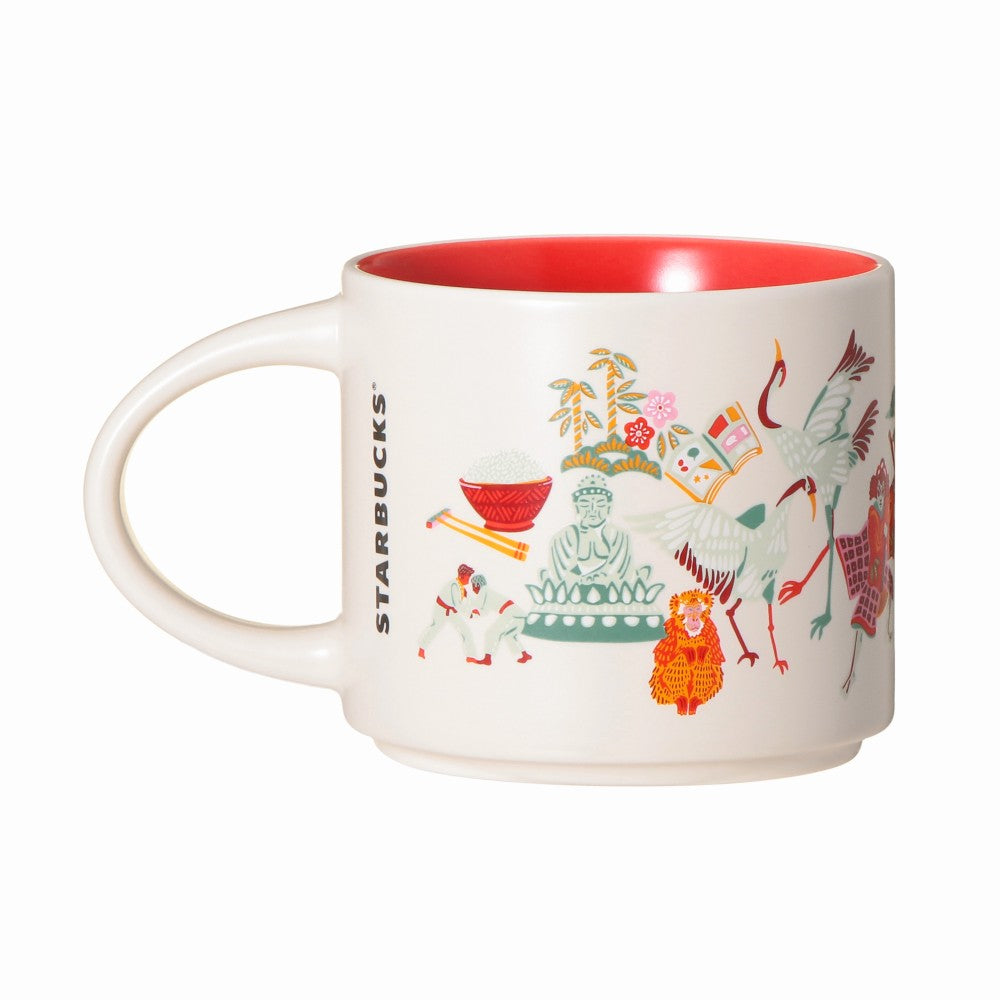 【Starbucks】Discovery Series 日本限定馬克杯|JAPAN 紅內裡×TOKYO 灰內裡 414ml 日本直送台灣