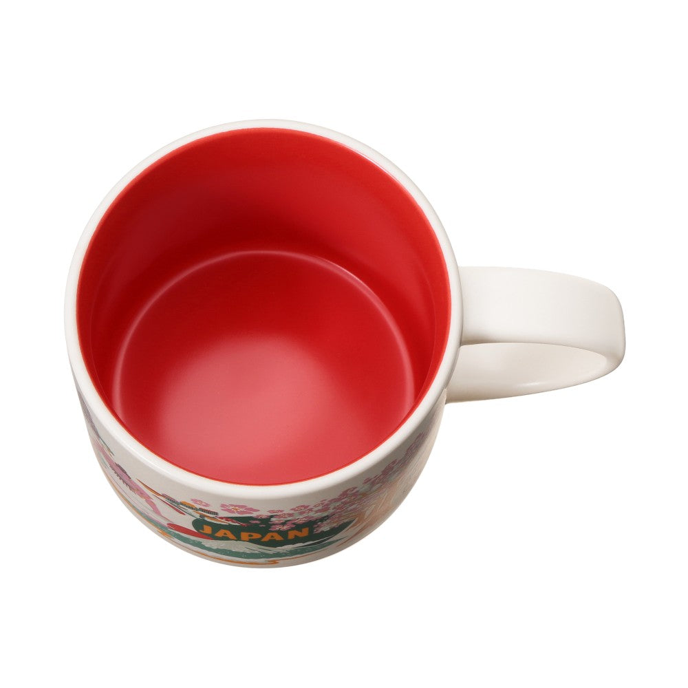 【Starbucks】Discovery Series 日本限定馬克杯|JAPAN 紅內裡×TOKYO 灰內裡 414ml 日本直送台灣