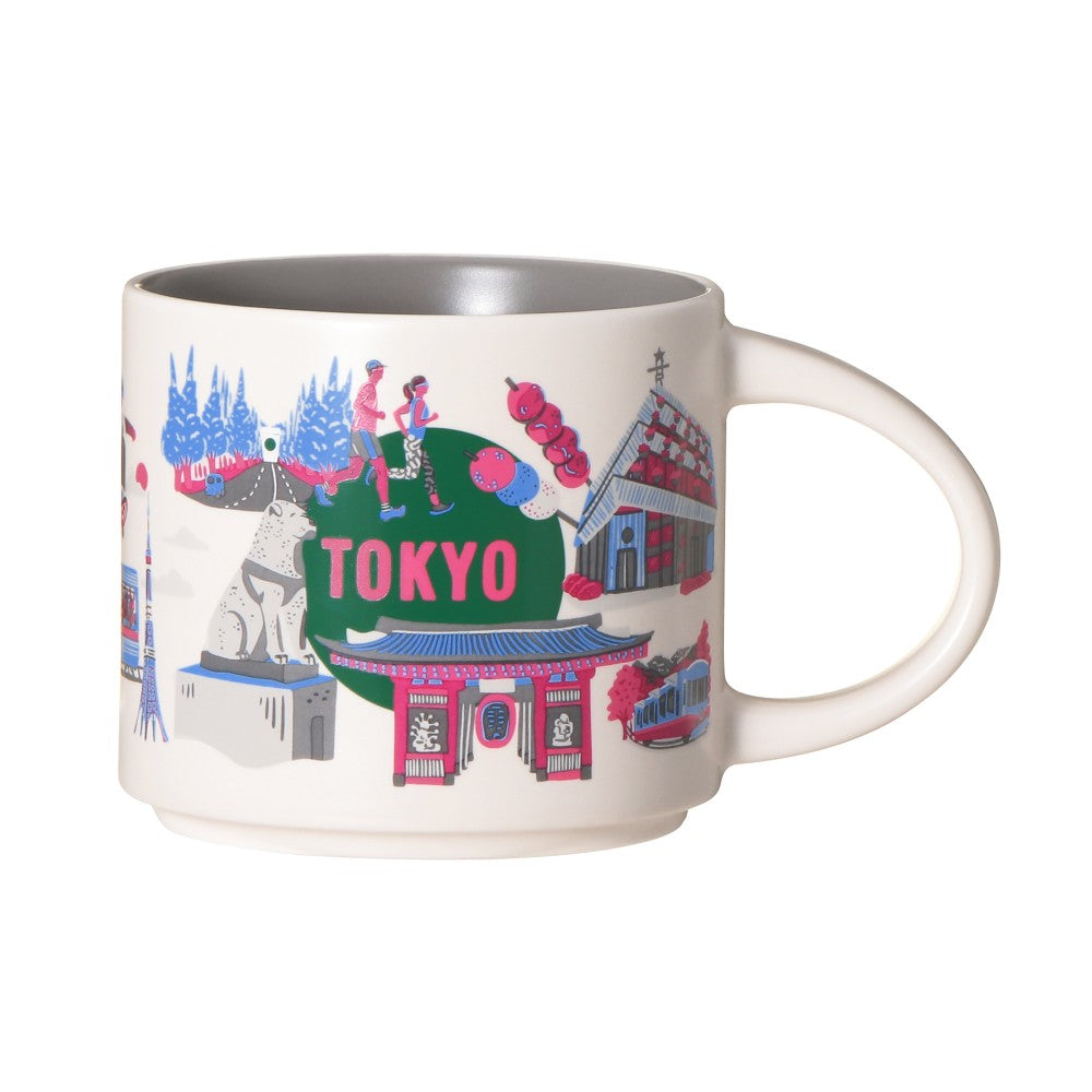【Starbucks】Discovery Series 日本限定馬克杯|JAPAN 紅內裡×TOKYO 灰內裡 414ml 日本直送台灣