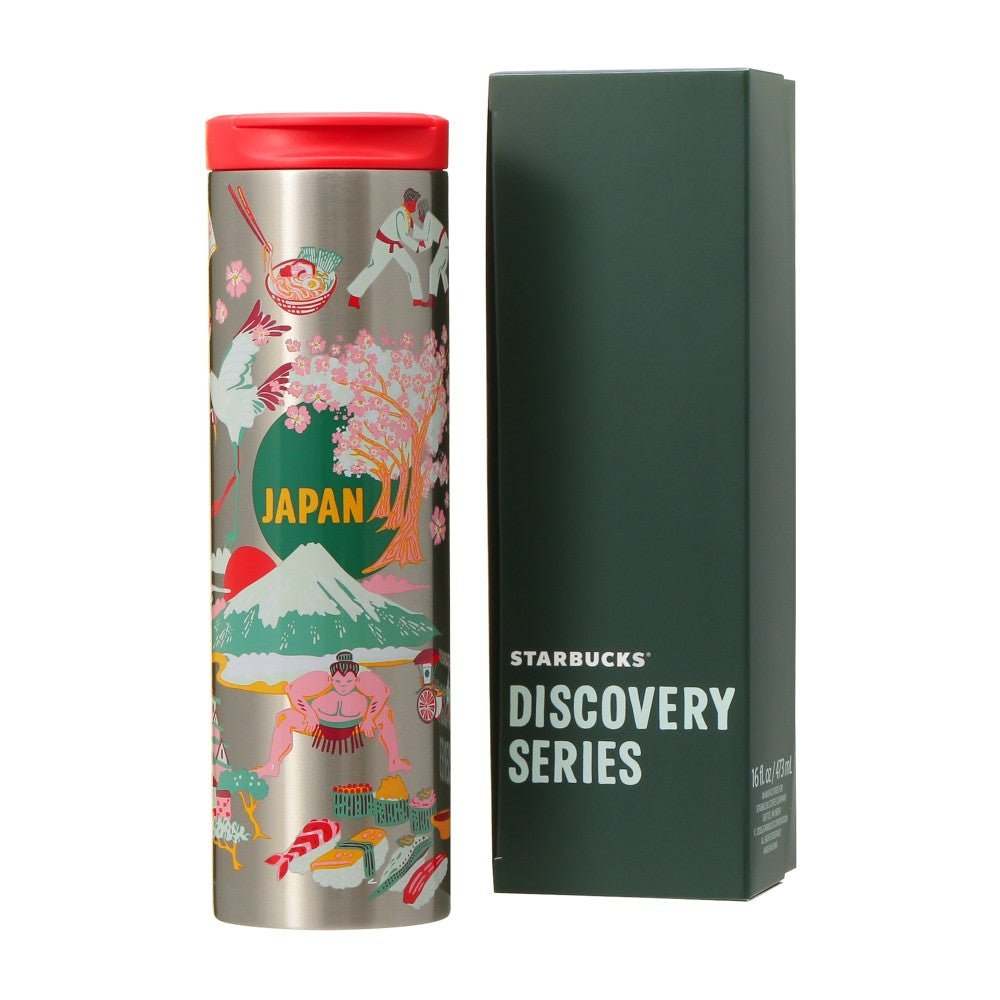 【Starbucks】Discovery Series 日本限定不鏽鋼保溫瓶|JAPAN×TOKYO 兩款 473ml 真空雙層 日本直送台灣