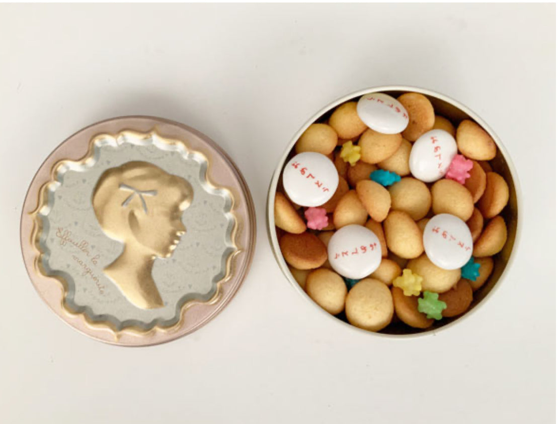 TOKYO PARIS biscuit tin gift box