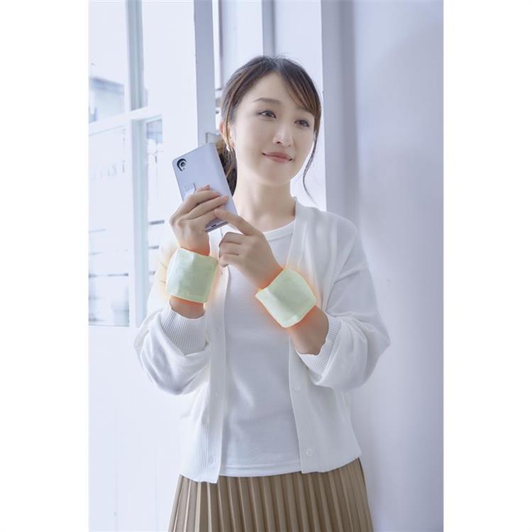 🌿【艾草溫熱護腕貼】よもぎ温熱メソッド|溫熱舒緩手腕|4小時持續溫暖(10枚入)