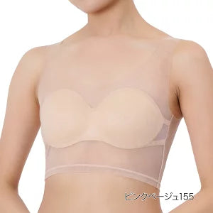 【話題熱銷】福助 SKIN TONE 無痕美肌感內衣|吸濕速乾×胸墊一體|開背/透膚上衣對策|日本熱銷半截內搭|女用內衣 M/L/LL尺寸