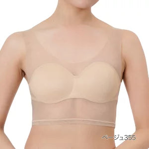 【話題熱銷】福助 SKIN TONE 無痕美肌感內衣|吸濕速乾×胸墊一體|開背/透膚上衣對策|日本熱銷半截內搭|女用內衣 M/L/LL尺寸