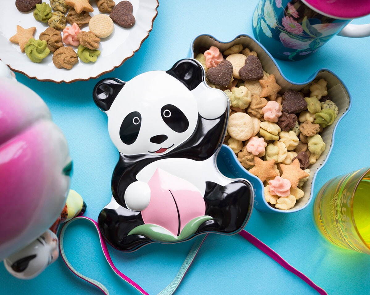 🐼 KEITA MARUYAMA 30週年限定|熊貓造型餅乾鐵盒(9種風味)
