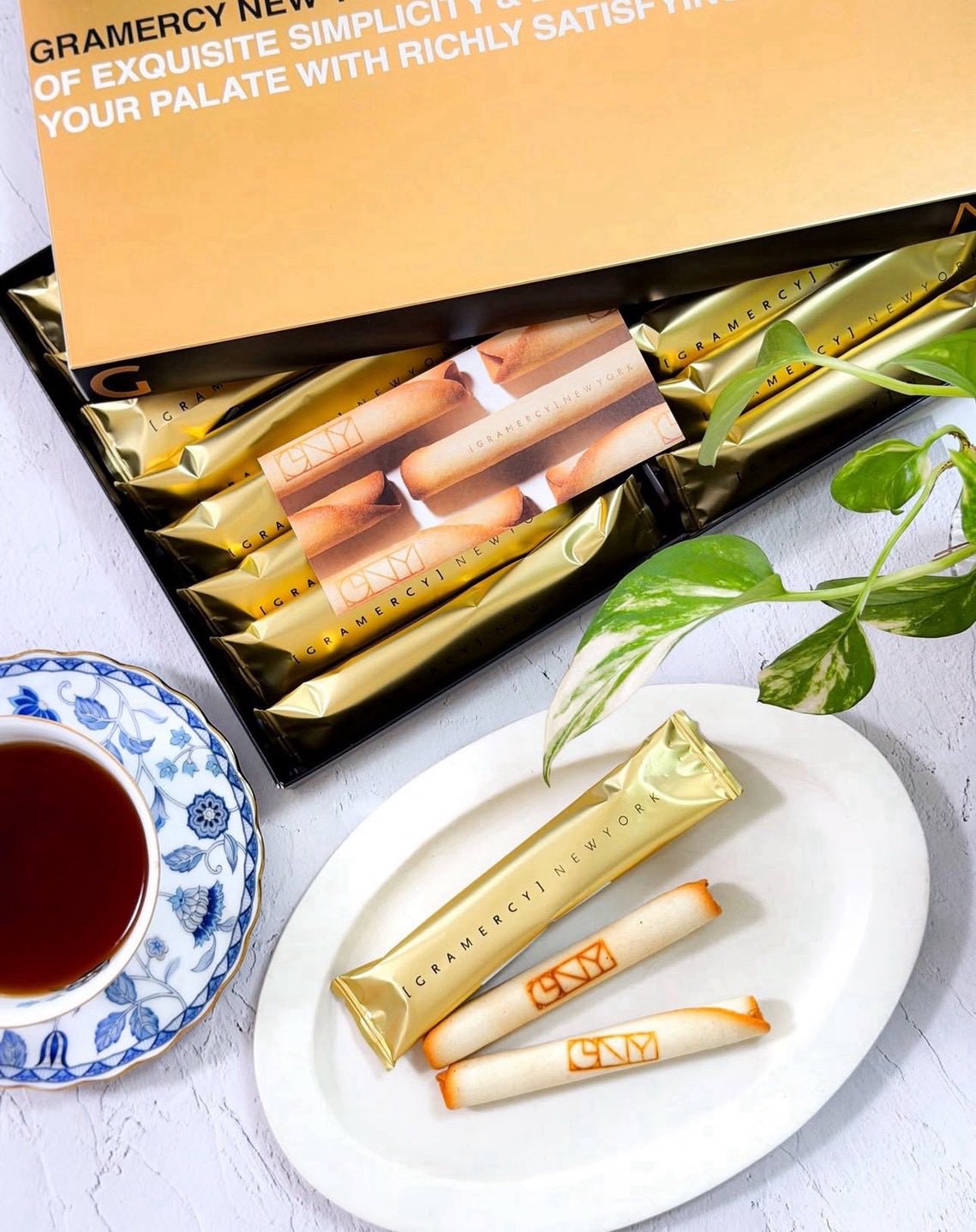 日本 Gramercy New York 黃金起司雪茄捲 高達起司 × 金色貓舌捲|大人系甜點・酒食絕配・人氣新品