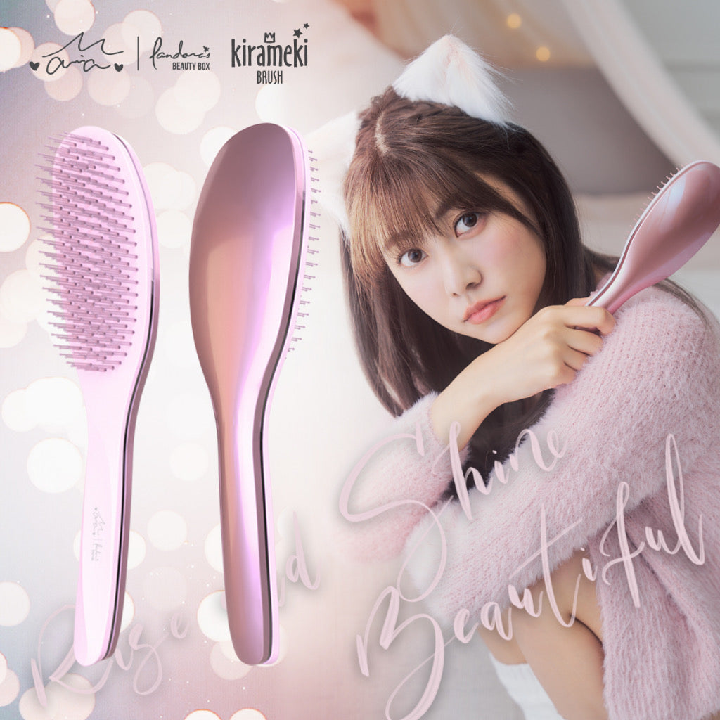 Pandora's Beauty Box阿部瑪利亞聯名款 KIRAMEKIBRUSH 亮澤光感梳