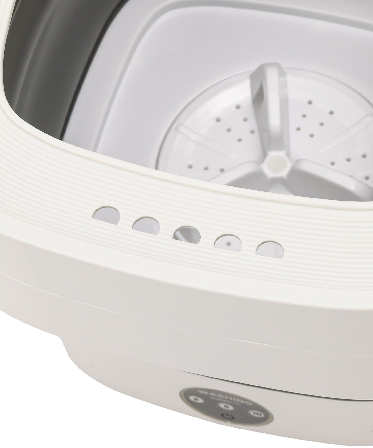 【3COINS 折疊式迷你洗衣機】小巧不佔位!嬰兒衣物、寵物用品、口罩專用|三段洗淨模式・旅行居家必備小幫手