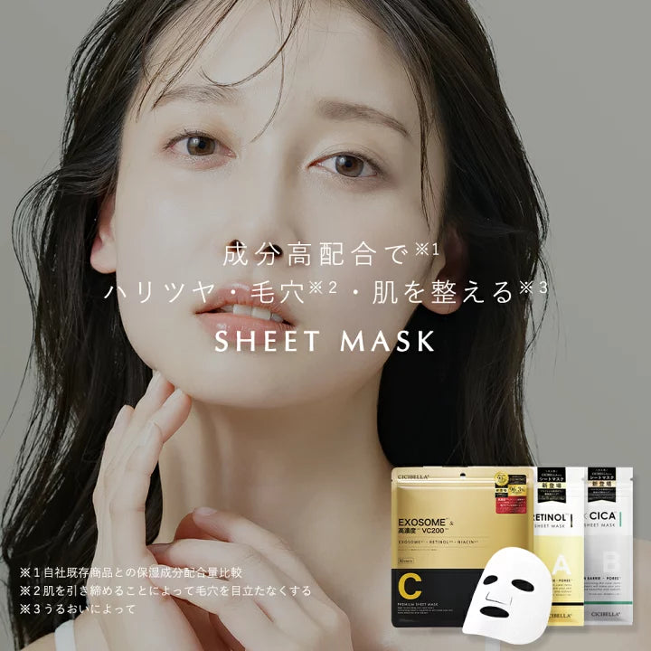 日本CICIBELLA人類幹細胞×VC200面膜