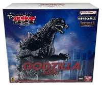 BANDAI 怪獸王系列 哥吉拉(2004)軟膠模型|《哥吉拉 FINAL WARS》電影造型再現|高度約25cm