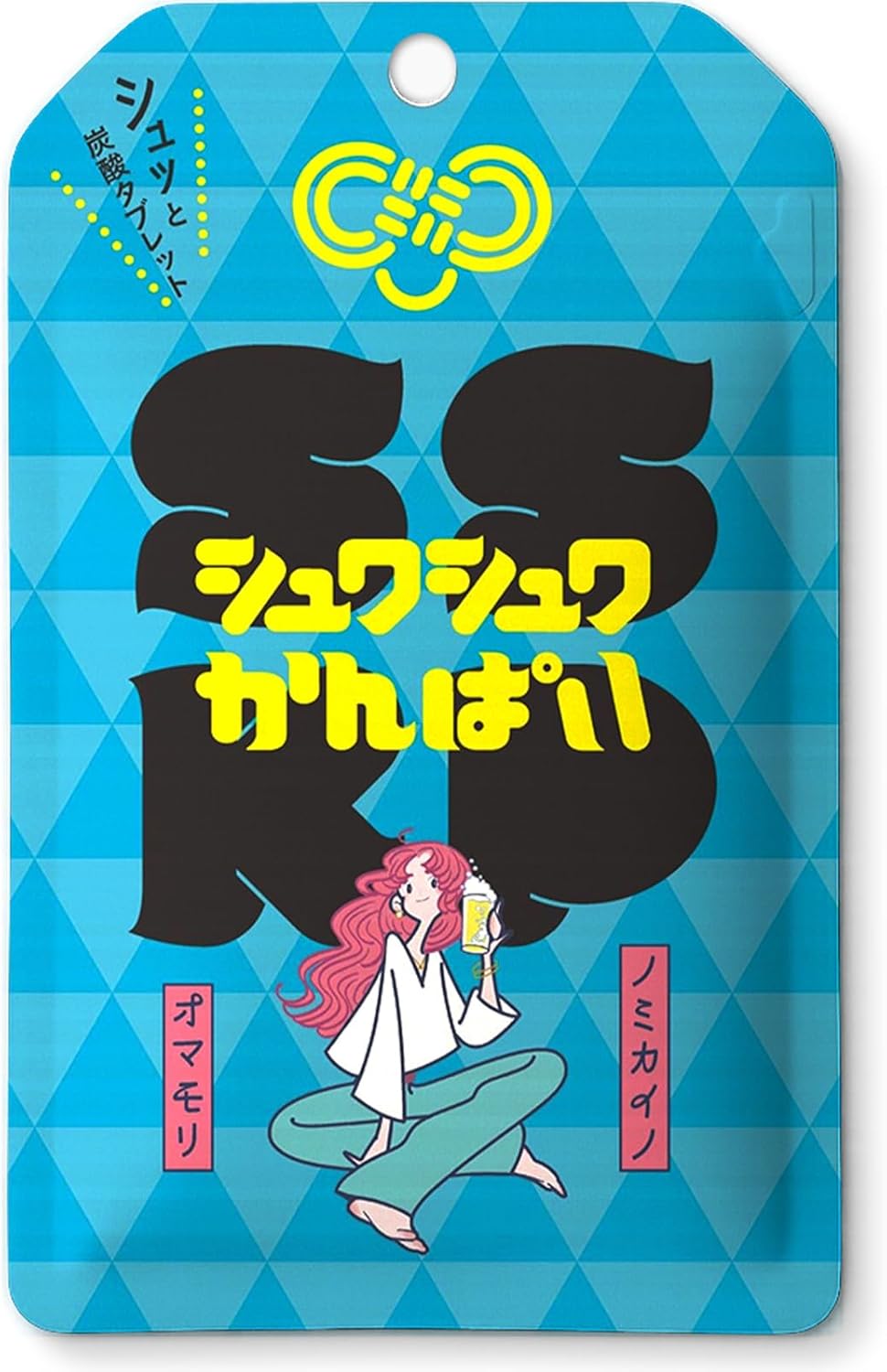 SSKP シュワシュワかんぱい 炭酸錠 檸檬口味|日本解酒保健錠 9粒裝