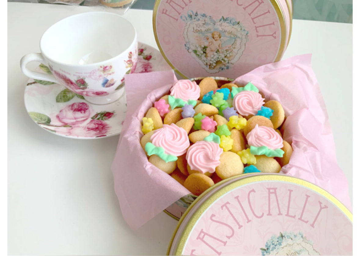 TOKYO PARIS biscuit tin gift box