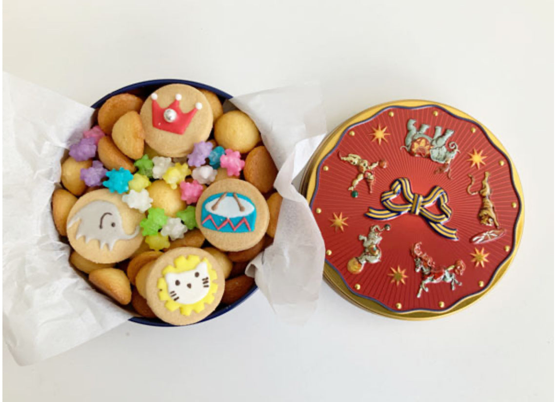 TOKYO PARIS biscuit tin gift box