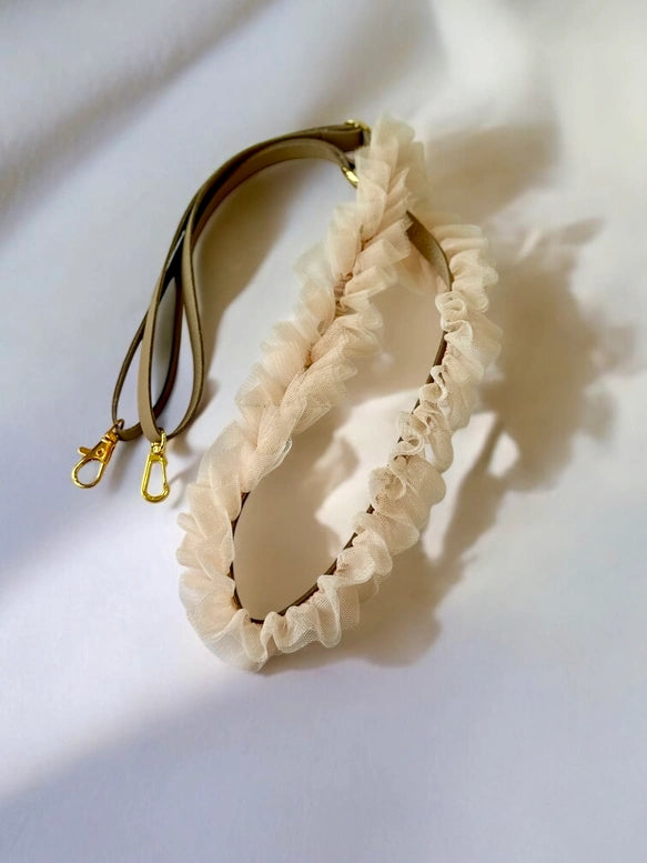 【多功能手提×肩背】日本職人刺繡緞帶迷你編織包|日系可愛設計・可拆式提把・輕巧實用隨身包