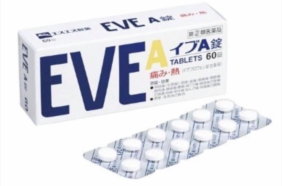 Japanese EVE Pain Relief Tablets