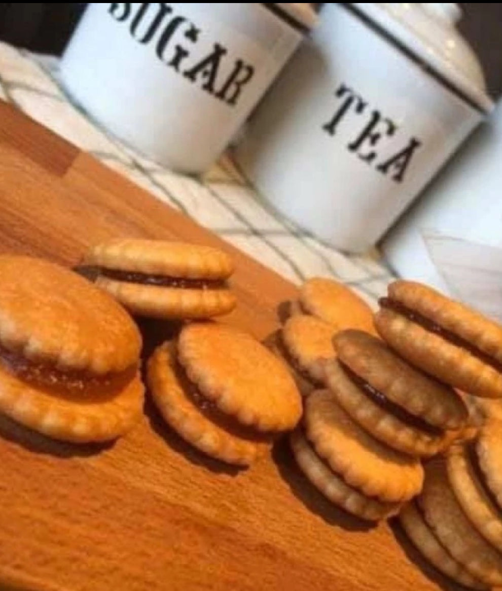 Japanese Apple Sandwich Cookies
