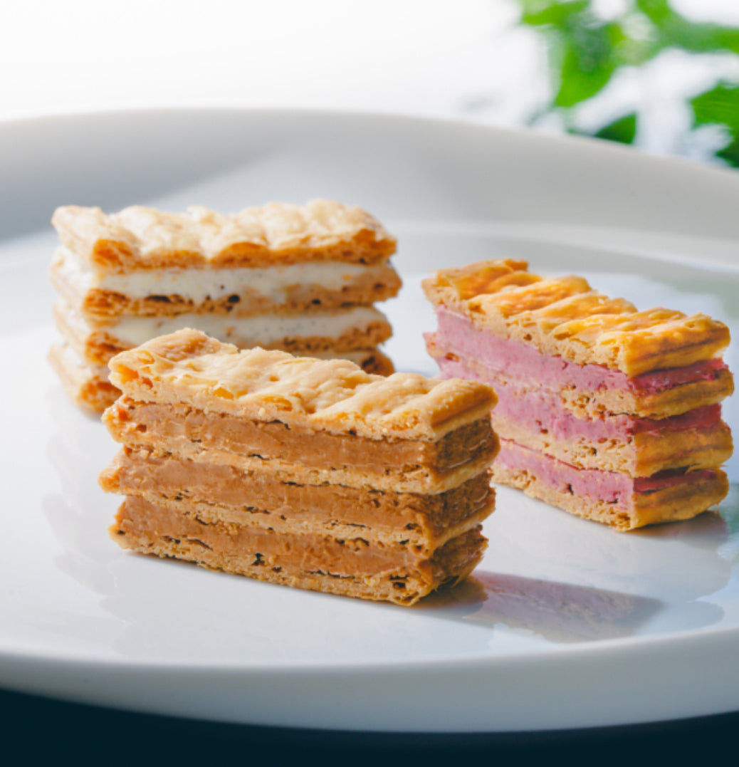 日本gâteaux de voyage 橫濱馬車道 三種風味千層派