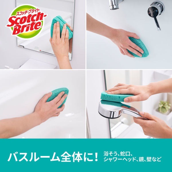 日本 3M Scotch Brite浴室清潔海綿