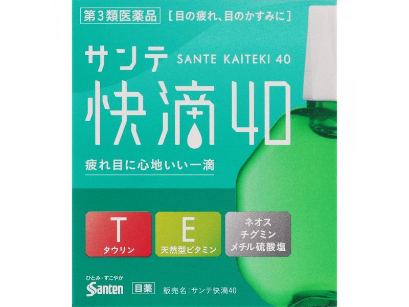 Santen Quick Drops 40 Eye Drops 15ml