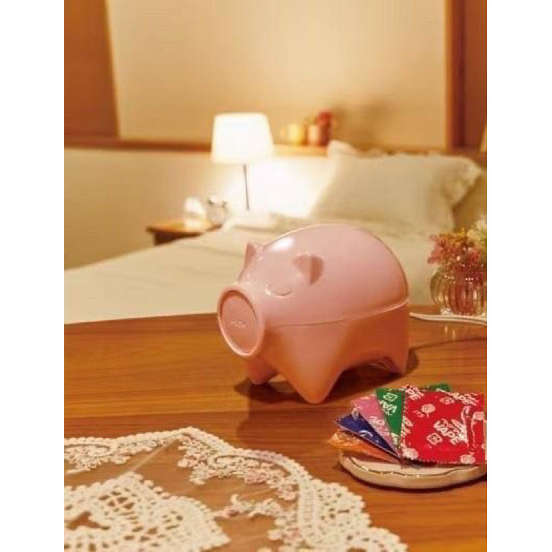 日本FUMAKILLA立體小豬電子芳香器套裝組