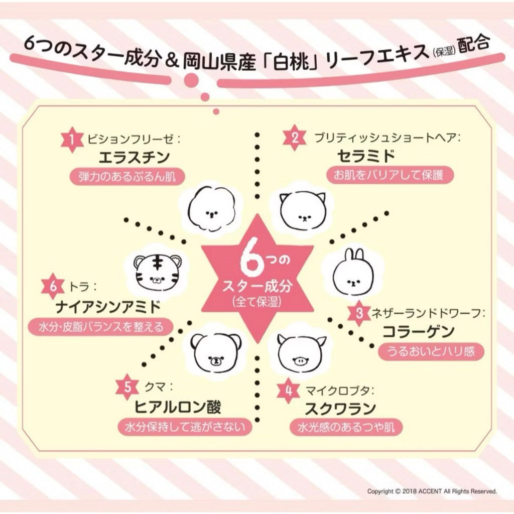 日本明色化妝Mofmofriends 多效合一精華保濕乳液 50g