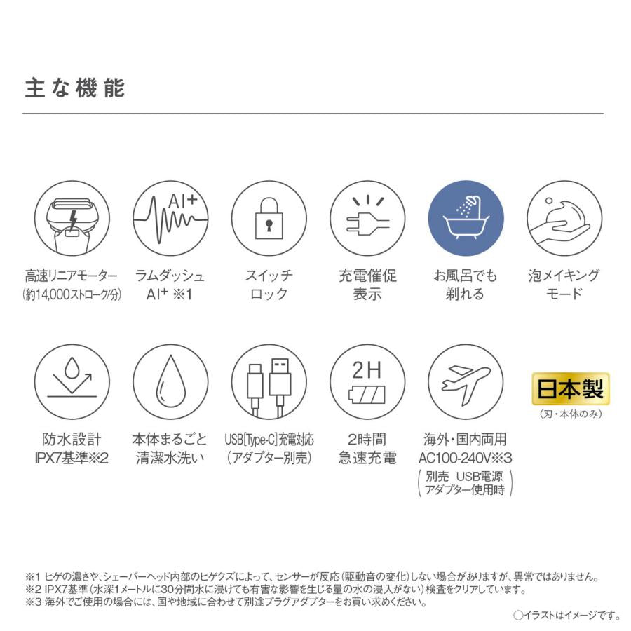 日本Panasonic掌上型刮鬍刀ES-PV3A日本製