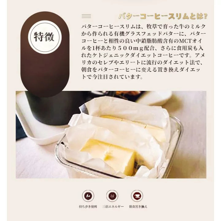 日本製伊段黃油燃脂抗糖咖啡