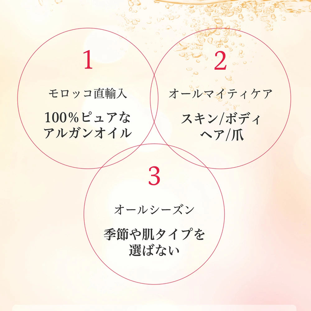 日本red argan 100美容液