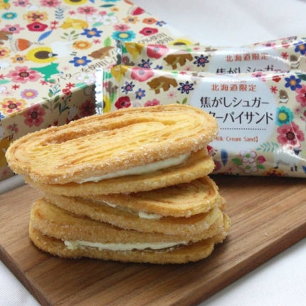 Hokkaido limited edition caramel cream pie