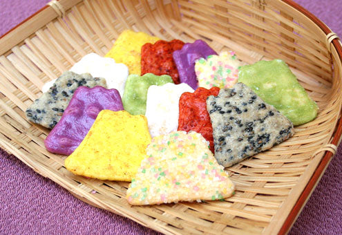 富士山七變化仙貝 | 7種風味彩色 | 21枚裝