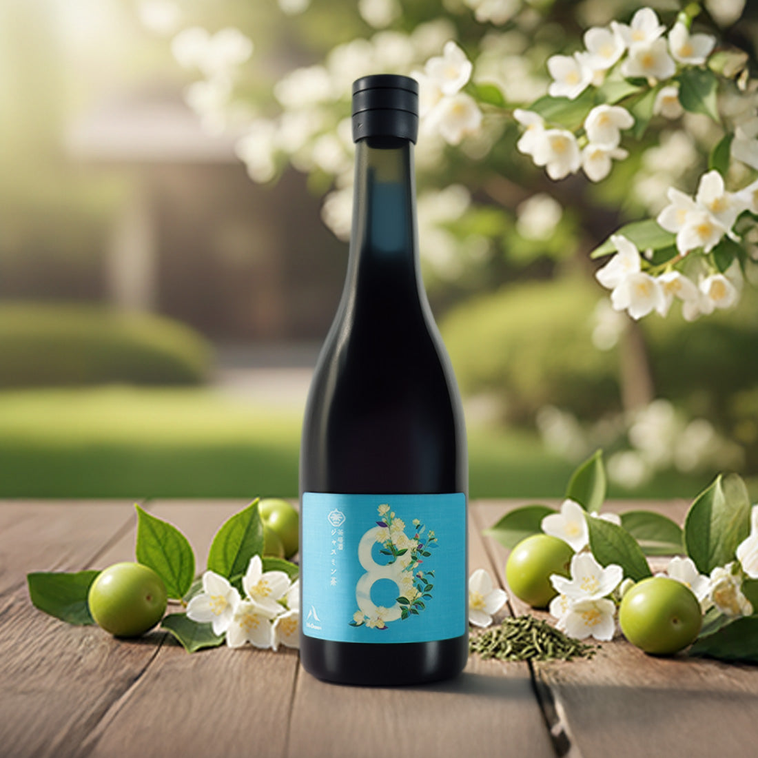 8th Ocean 茶梅酒茉莉花茶720ml｜日本花香梅酒推薦