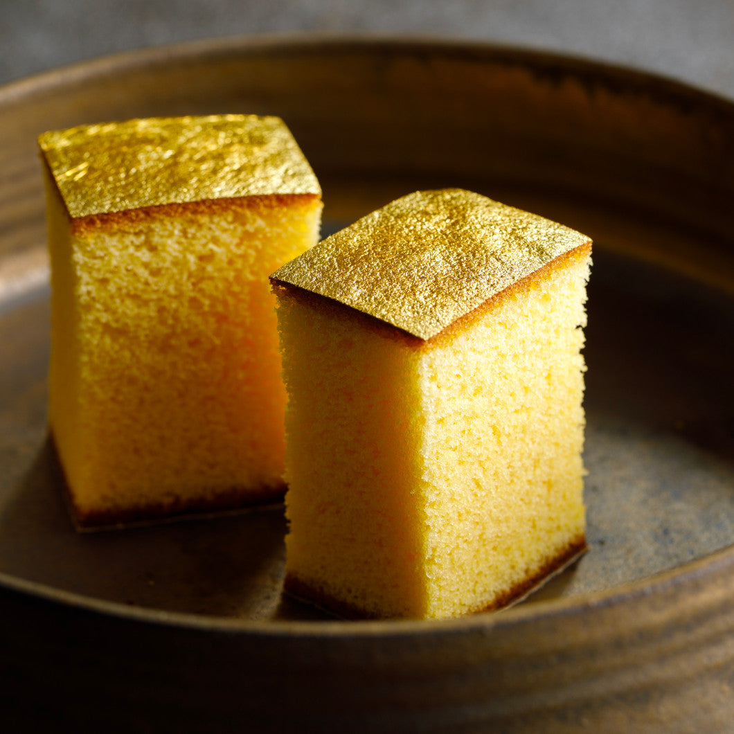 🥇【金澤萬久】金箔長崎蛋糕