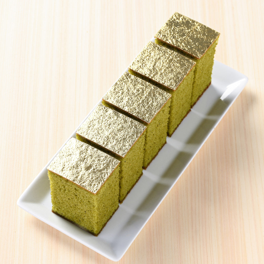 🥇【金澤萬久】金箔長崎蛋糕