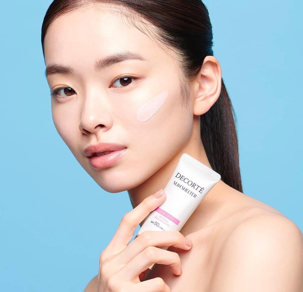 DECORTE 黛珂 SUN SHELTER 多功能防護亮膚 CC 霜,SPF50+/PA++++,35g,三色可選,打造水潤光澤肌