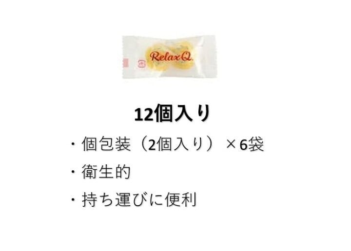 RelaxQ 溫熱耳貼 12枚入 - 耳垂溫熱貼片,舒緩疲勞,促進血液循環